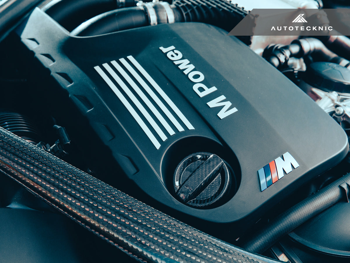 AutoTecknic Dry Carbon Competition Oil Cap Cover - G20 3-Series
