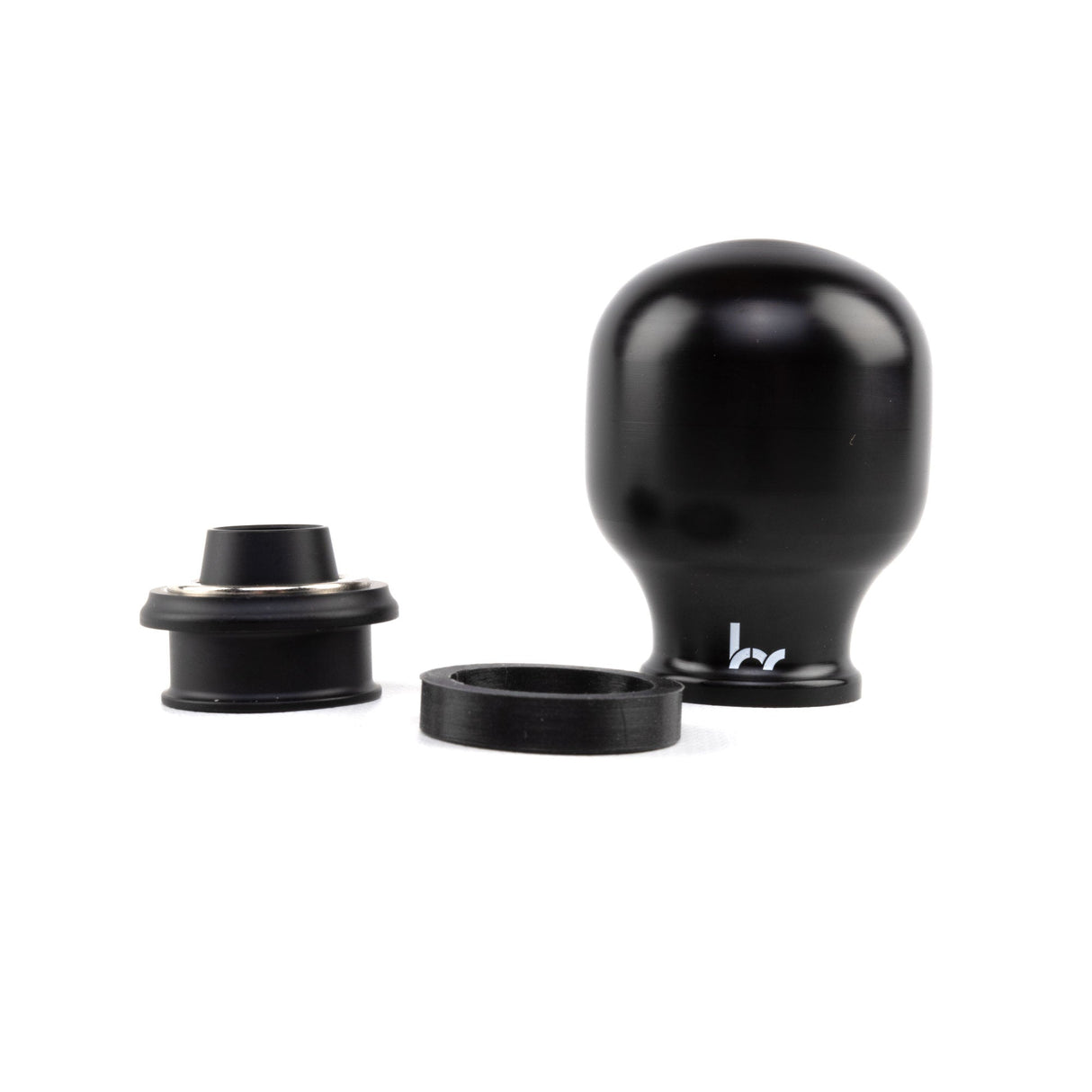 Hybrid Racing Delrin Chicane Shift Knob with stainless steel core and magnetic boot collar for new-generation cars