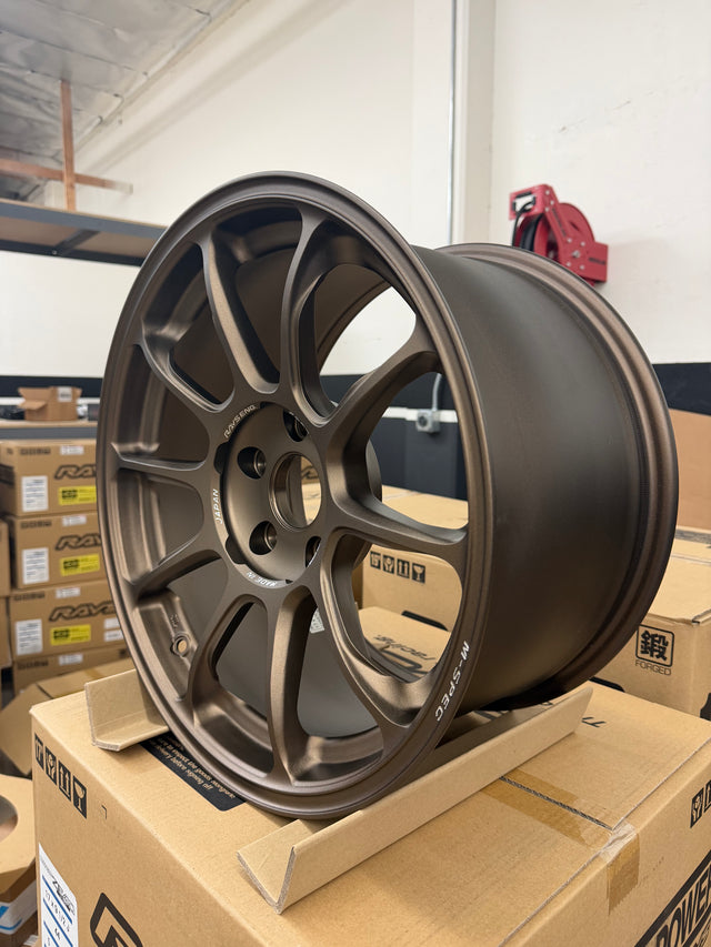 Volk Racing ZE40 M-Spec 17x9.5 5x114.3 / Offset +44 / Bronze (BR) (Set of 4)