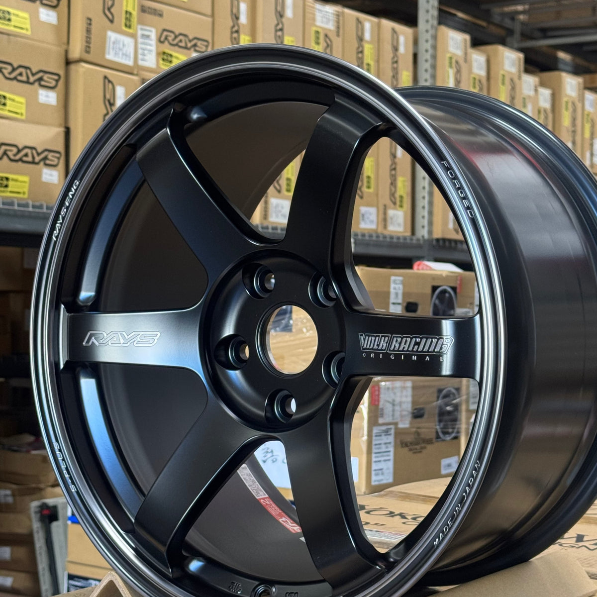 Volk Racing TE37 SAGA S Plus (Black Shadow LTD) 18x10.0 5x120