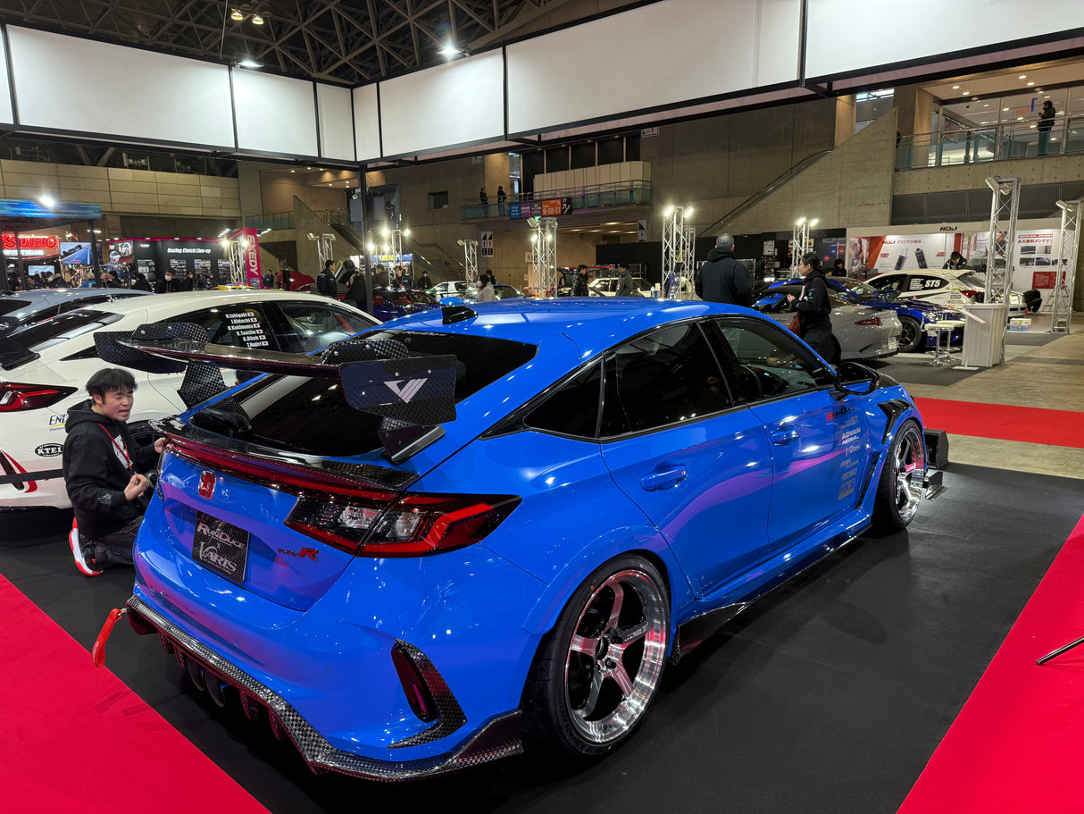 Varis ARISING-II Track Edition FL5 GT Wing Swan Neck 1580mm, Carbon for 2023+ Honda Civic Type R FL5