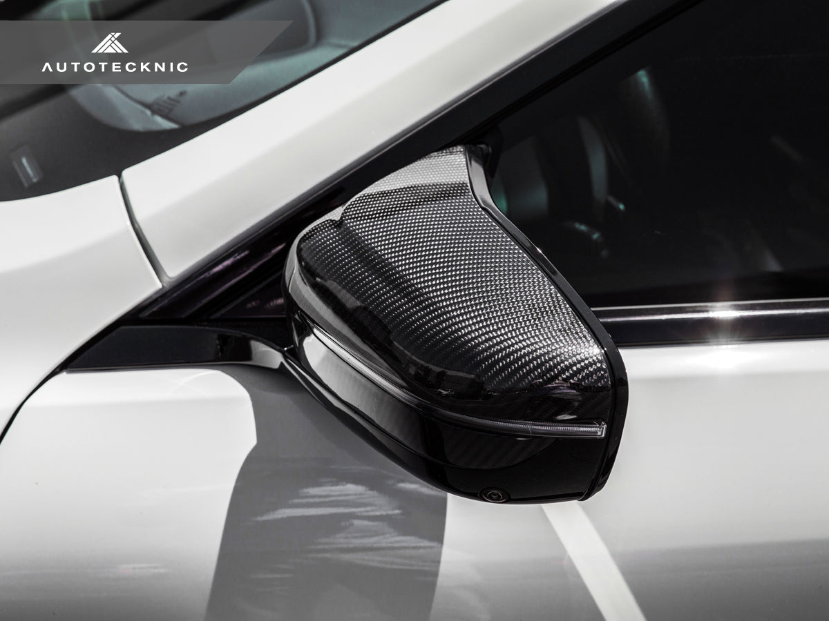 AutoTecknic Replacement Dry Carbon Mirror Covers - BMW F92 M8