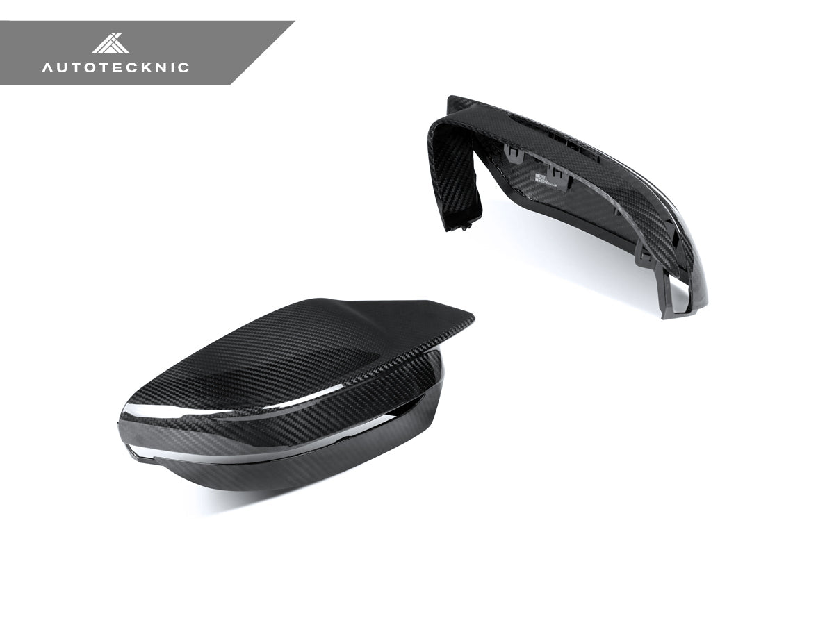 AutoTecknic Dry Carbon Fiber Mirror Covers - G20 M340I LCI | G22 M440I LCI