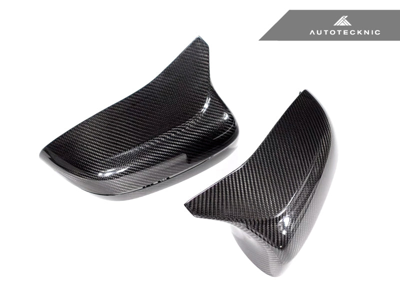 AutoTecknic Replacement Dry Carbon Mirror Covers - BMW F90 M5
