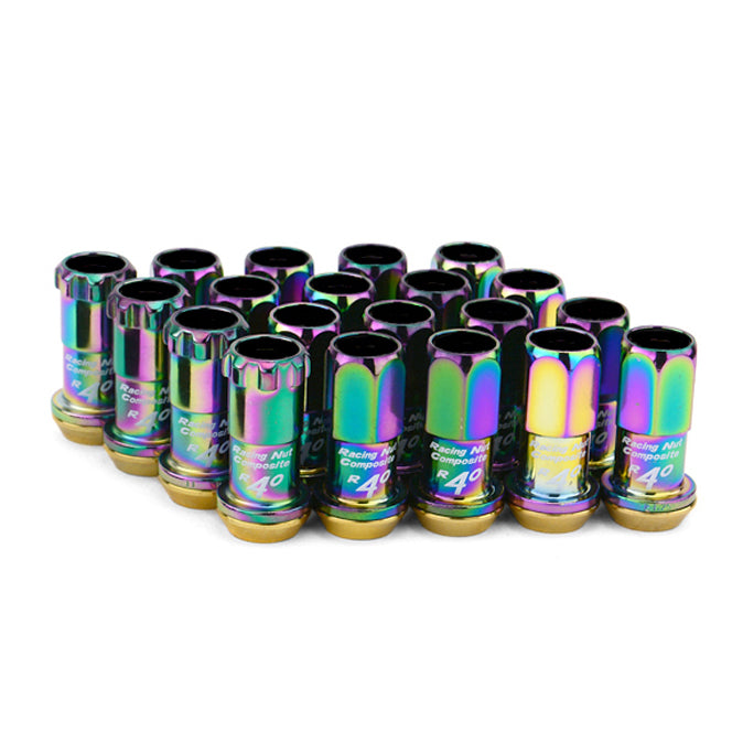 Project Kics R40 Lug Nuts (16+4 Locks) - 12x1.50
