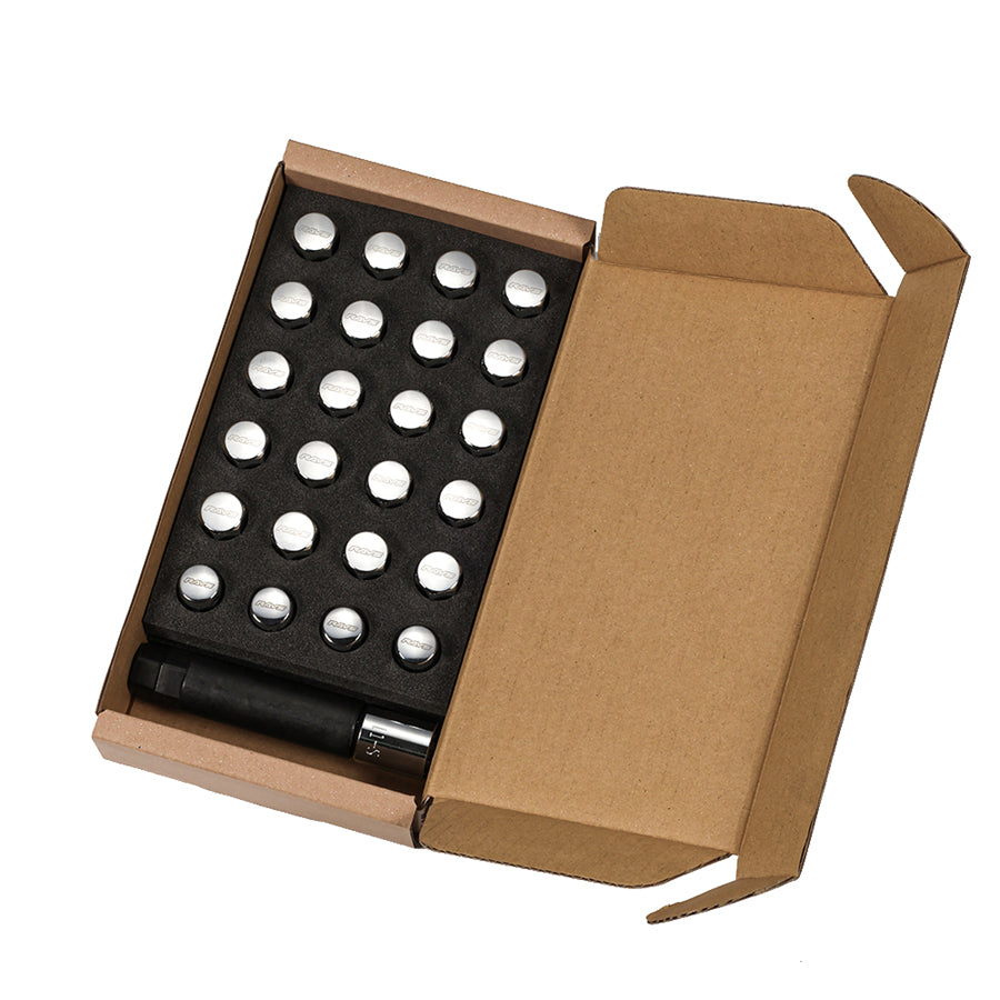 RAYS 17Hex L31 6-Hole Lock and Nut Set - Set of 24 / 12x1.50