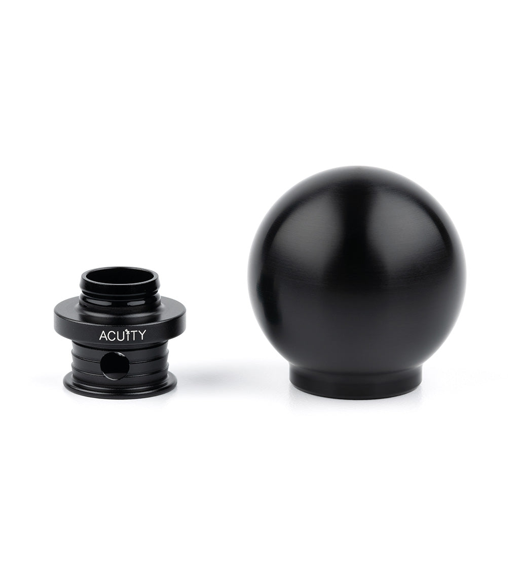 ACUiTY POCO Insulated Low-Profile Shift Knob in Black (M10X1.5)