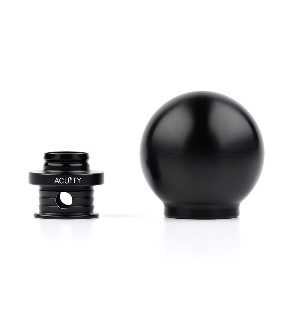 ACUiTY POCO Insulated Low-Profile Shift Knob in Black (M10X1.5)