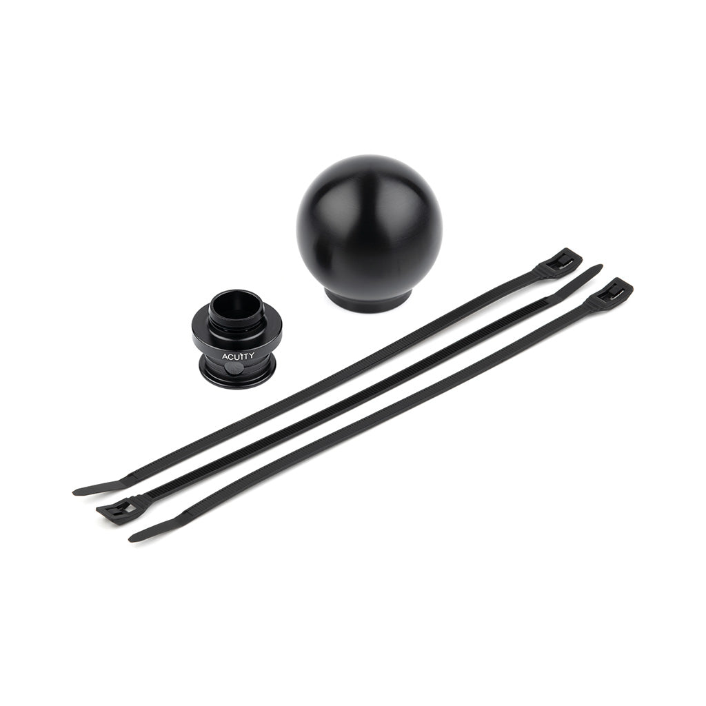 ACUiTY POCO Insulated Low-Profile Shift Knob in Black (M10X1.5)