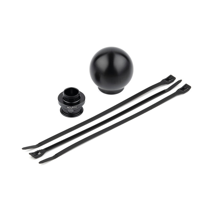 ACUiTY POCO Insulated Low-Profile Shift Knob in Black (M10X1.5)