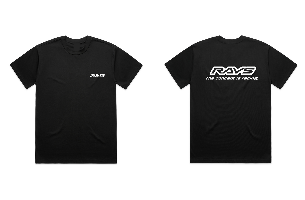 RAYS Limited 2324 T-Shirt boxy oversized fit crew neck 100% cotton PUFF design logo 2023