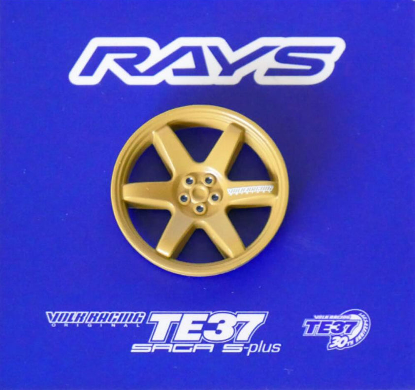 RAYS x Leen Customs TE37 30th Anniversary Enamel Pin
