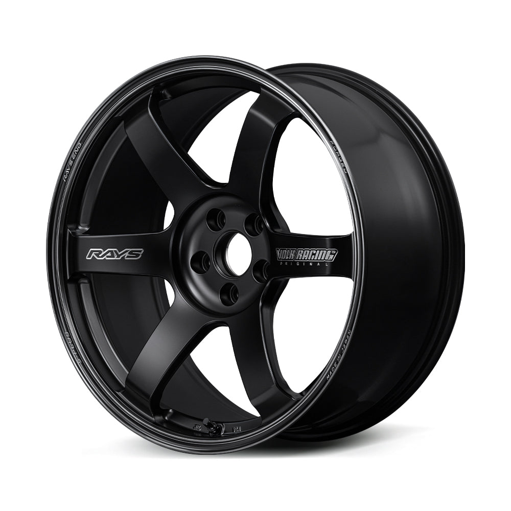 Volk Racing TE37 SAGA S Plus matte translucent black forged wheel 19x9.5 5x120 offset +45 set of 4