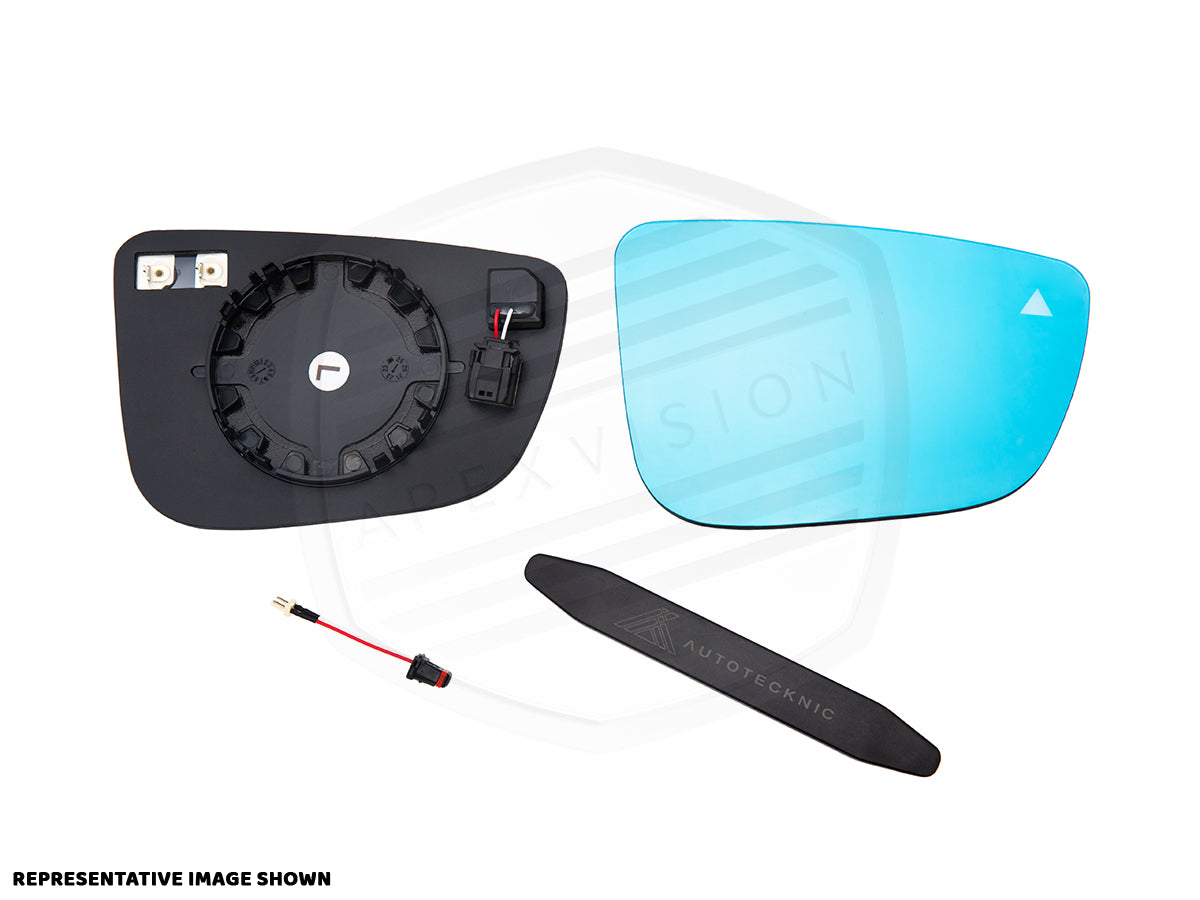 ApexVision Blue Tinted Side View Mirror Glass Set - G20 3-Series