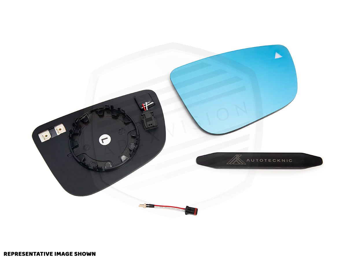 ApexVision Blue Tinted Side View Mirror Glass Set - G20 3-Series