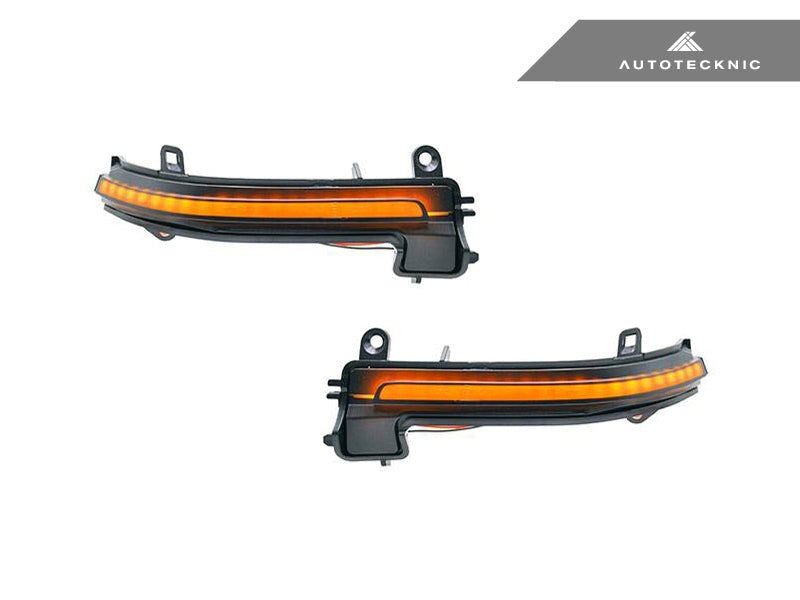 AutoTecknic Smoked Dynamic Sequential LED Turn Signal - BMW F20/ F21 1-Series