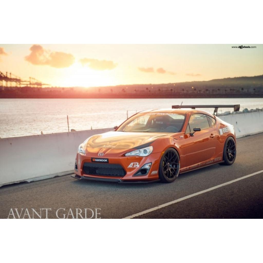 Scion FRS / Toyota GT86/ Subaru BRZ GT-250 Carbon Fiber Adjustable Wing 2013-2021 w. 11" Pedestals Set