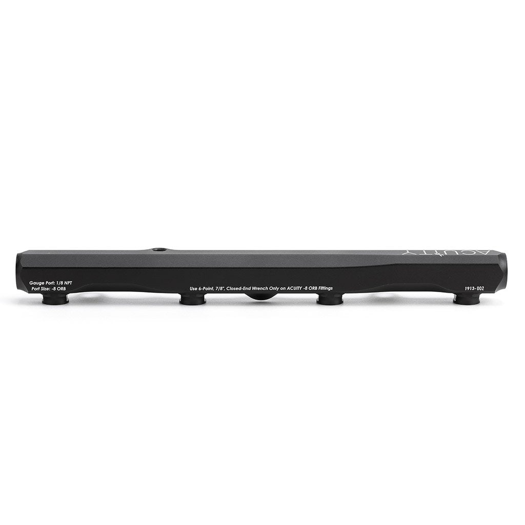 ACUITY K-Series Fuel Rail in Satin Black Finish