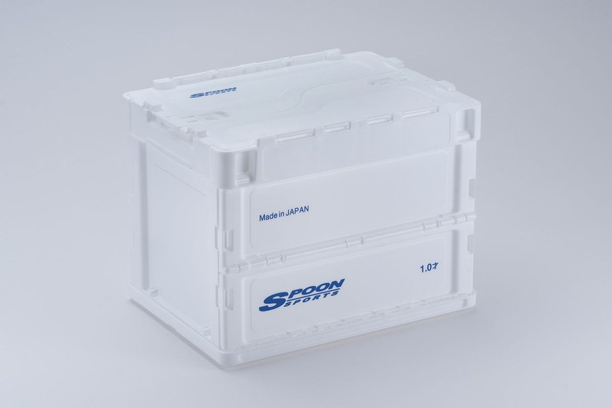 Plastic folding Spoon Sports container made in Japan for universal accessories storage