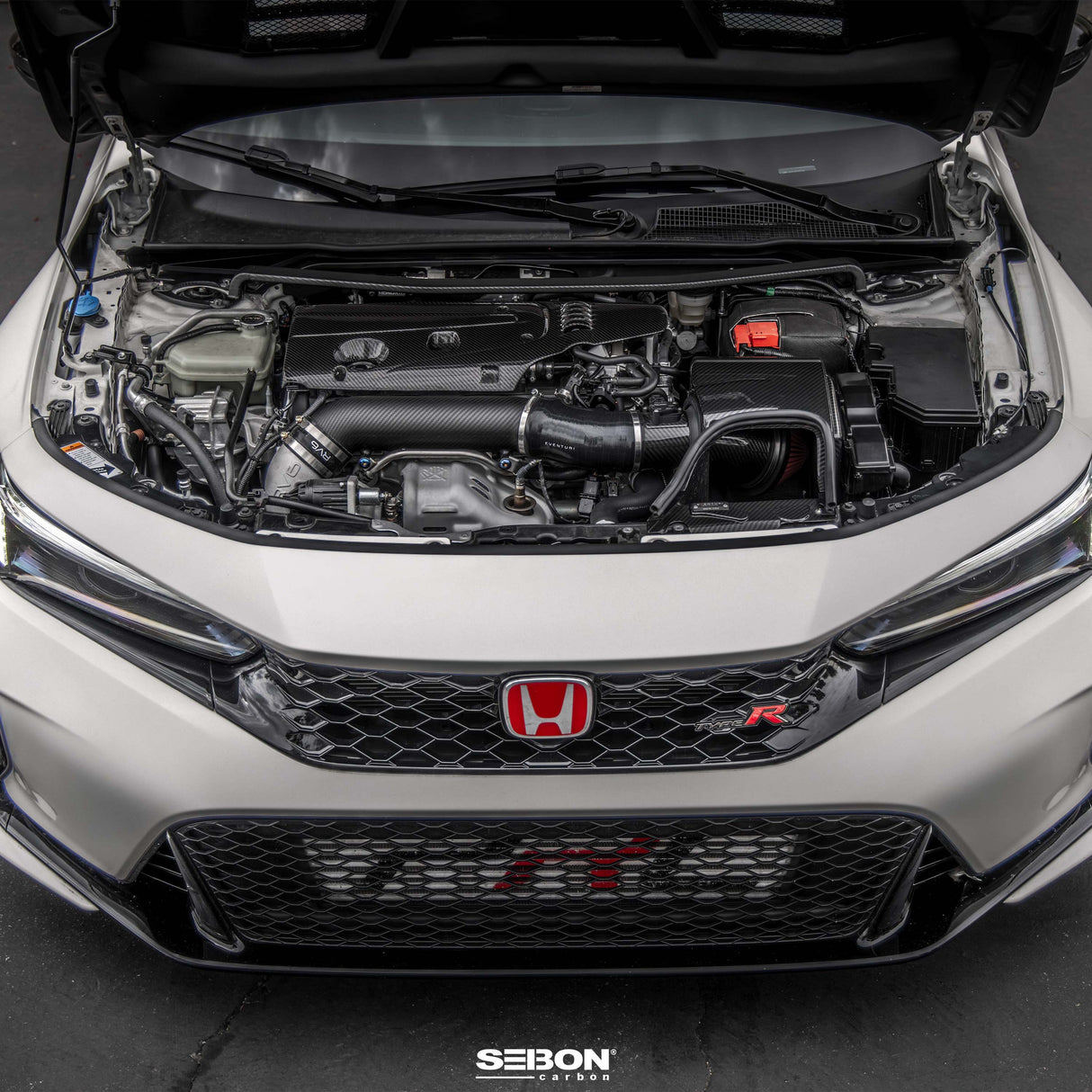 Seibon Carbon Fiber Front Strut Brace for 2023+ Honda Civic Type-R FL5