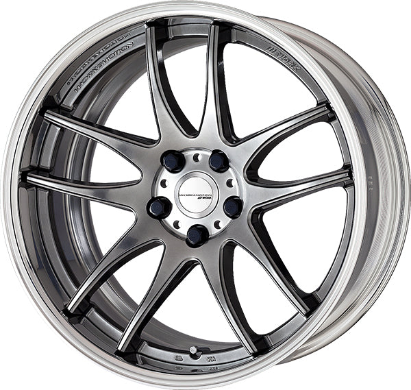 Work Emotion CR 2P Wheel (Step Rim) - 20x10.0 5x112 / Offset: +13 (127mm) / L-Disk / GT Silver