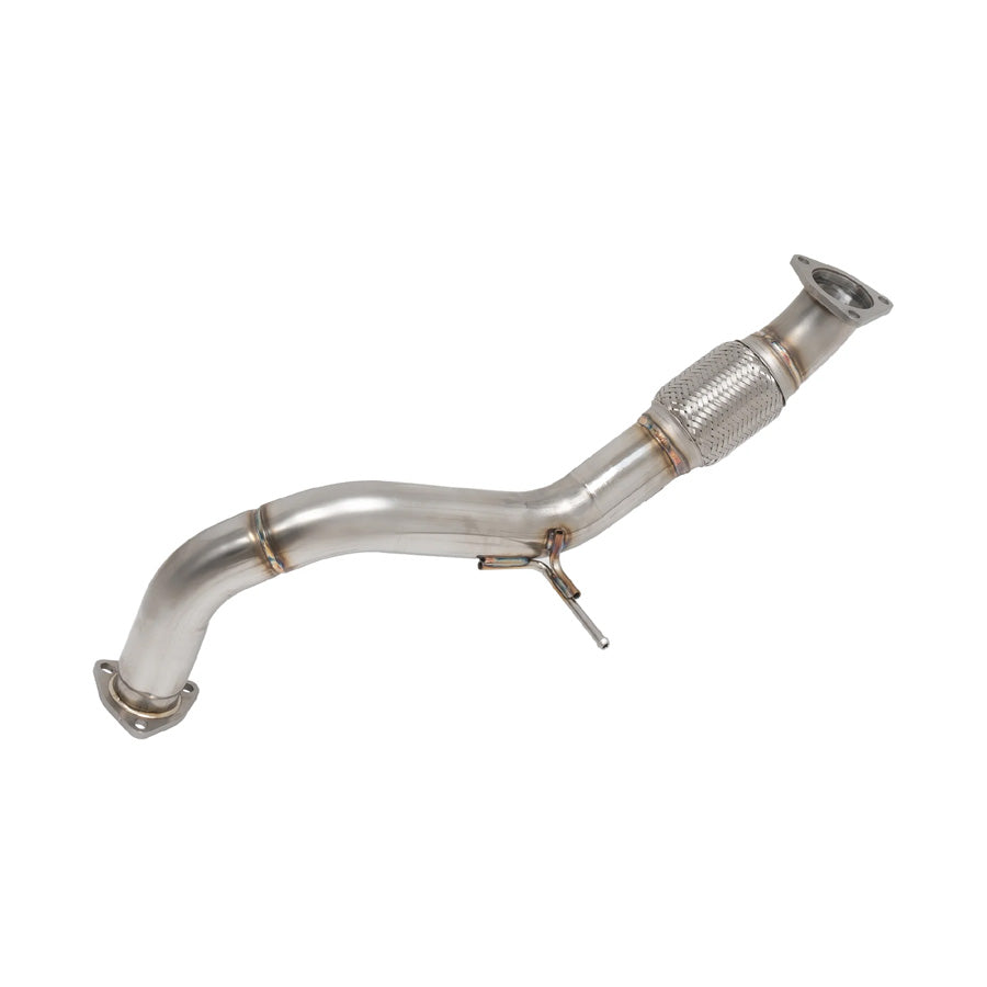 The Apex Down Pipe is the pipe on turbo vehicles that connects the turbine exhaust housing to the catalytic converter. Although short in length, the Apex downpipes pFront PipeA'PEX-i