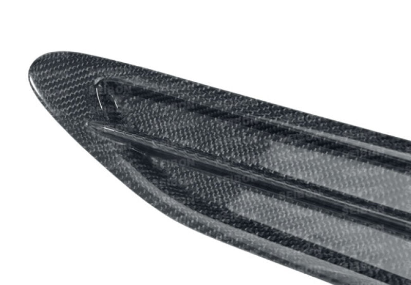 Seibon 12-13 BRZ/FRS glossy carbon fiber BR style fender duct pair