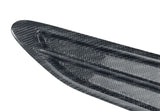 Seibon 12-13 BRZ/FRS glossy carbon fiber BR style fender duct pair