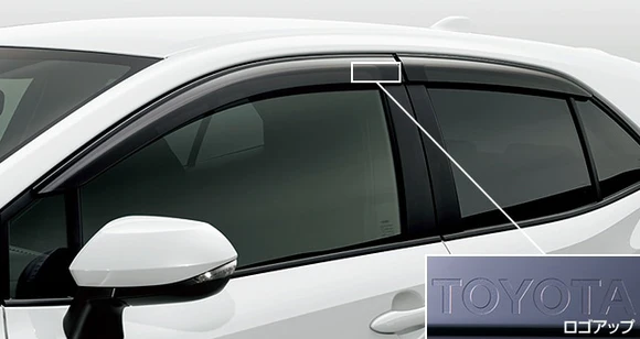 Special Order - Pre-order to reserve your productNo cancellation or refund for any Special Order items
OEM Toyota Japan Side Window Visor Set 2019+ Toyota Corolla HaWindow VisorsJDM OEM Toyota