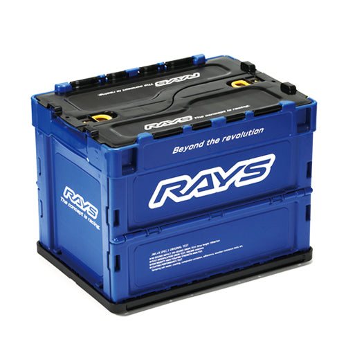 A deep blue color that is also the corporate color. Excellent storage capacity. Perfect for trunk of your car or at home.Body size (external dimensions): about W366 Container BoxRAYS Wheels