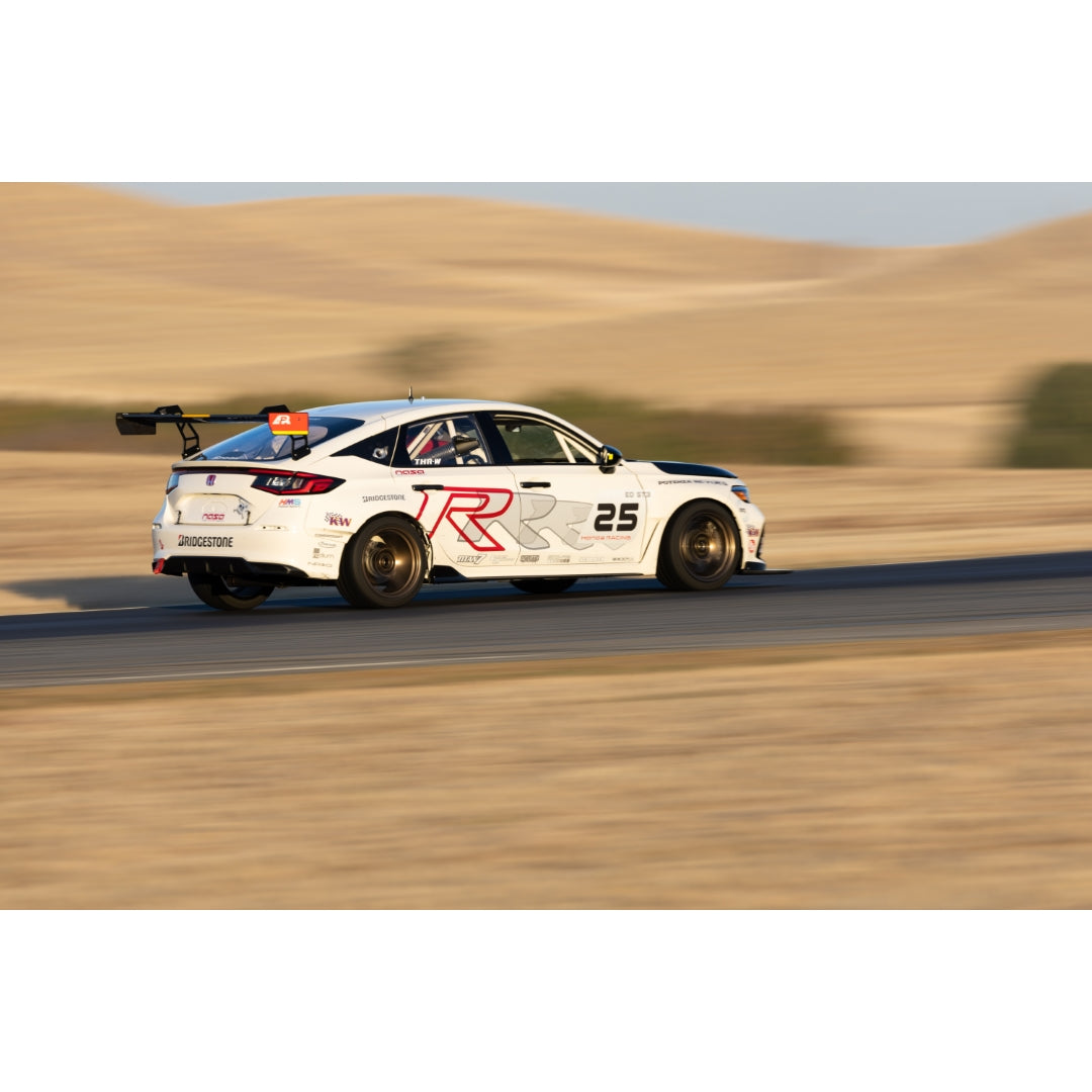GT-250 67" Carbon Fiber Swan Neck Wing - Honda FL5 Civic Type R