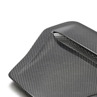 Seibon Carbon fiber OE-style hood scoop for 2017-2020 Honda Civic Type R with glossy finish