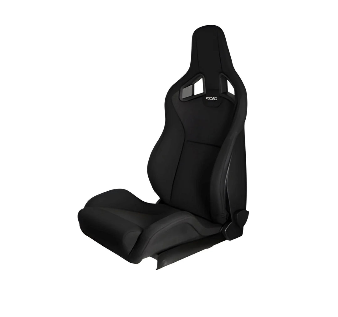 RECARO Dynamic Series Sportster CS Driver Seat in Vinyl Black / Suede Black