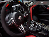 AutoTecknic Carbon Alcantara Shift Console Trim - BMW F80 M3 | F82/ F83 M4