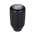 ESCO-T6 Shift Knob in satin black anodized 6061-T6 aluminum with Honda/Acura 6-speed gear pattern