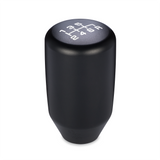 ESCO-T6 Shift Knob in satin black anodized 6061-T6 aluminum with Honda/Acura 6-speed gear pattern