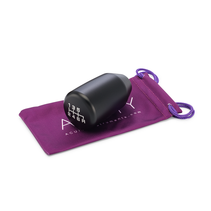 ACUITY ESCO-T6 Shift Knob in Satin Black Anodized Finish