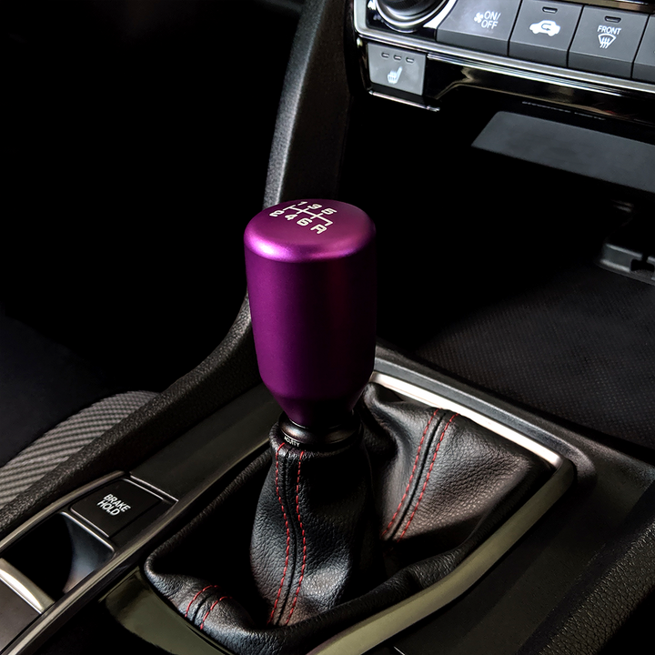 ACUITY ESCO-T6 Shift Knob in Satin Purple Anodized Finish