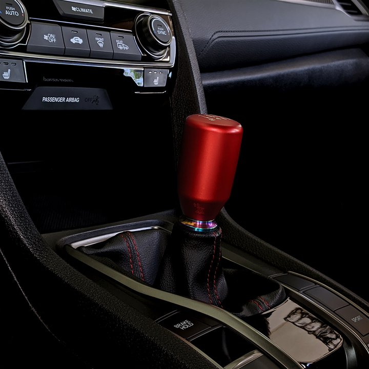 ACUITY ESCO-T6 Shift Knob in Satin Red Anodized Finish