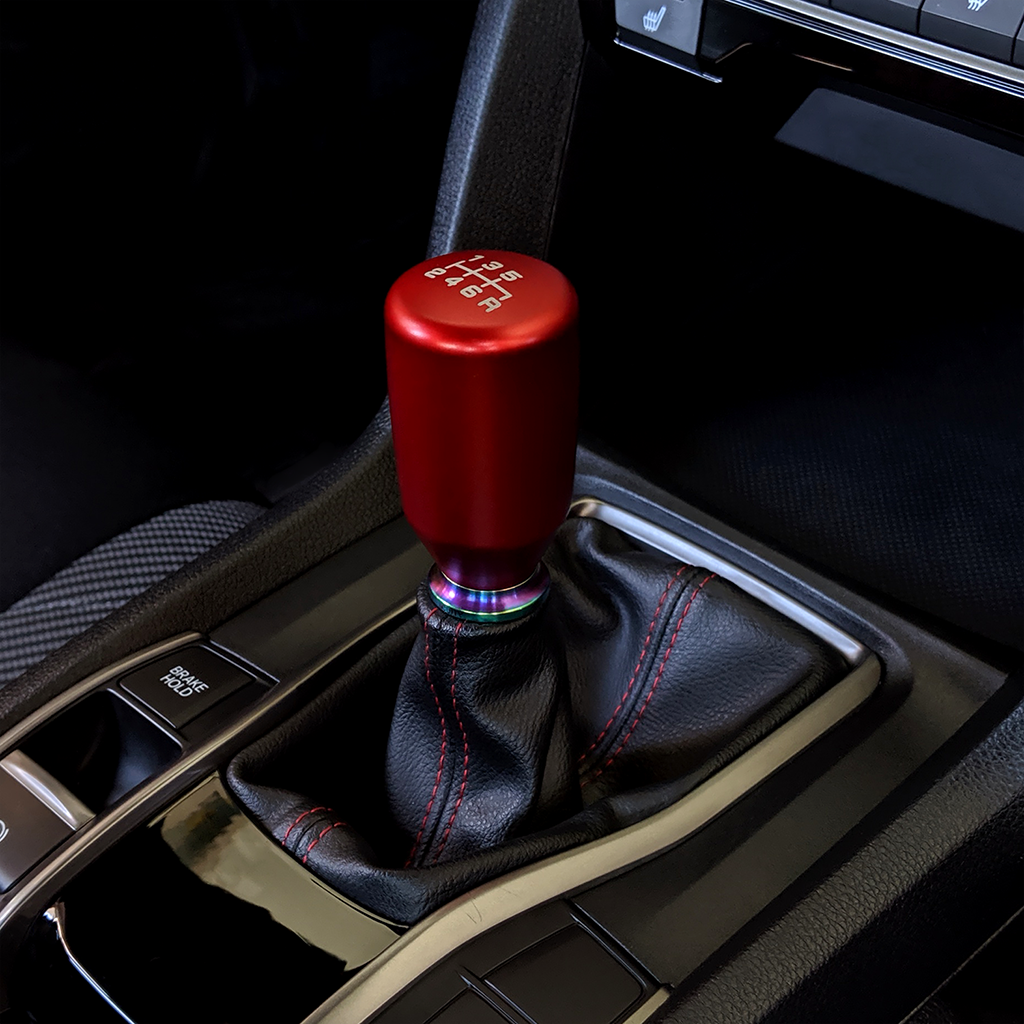 ACUITY ESCO-T6 Shift Knob in Satin Red Anodized Finish