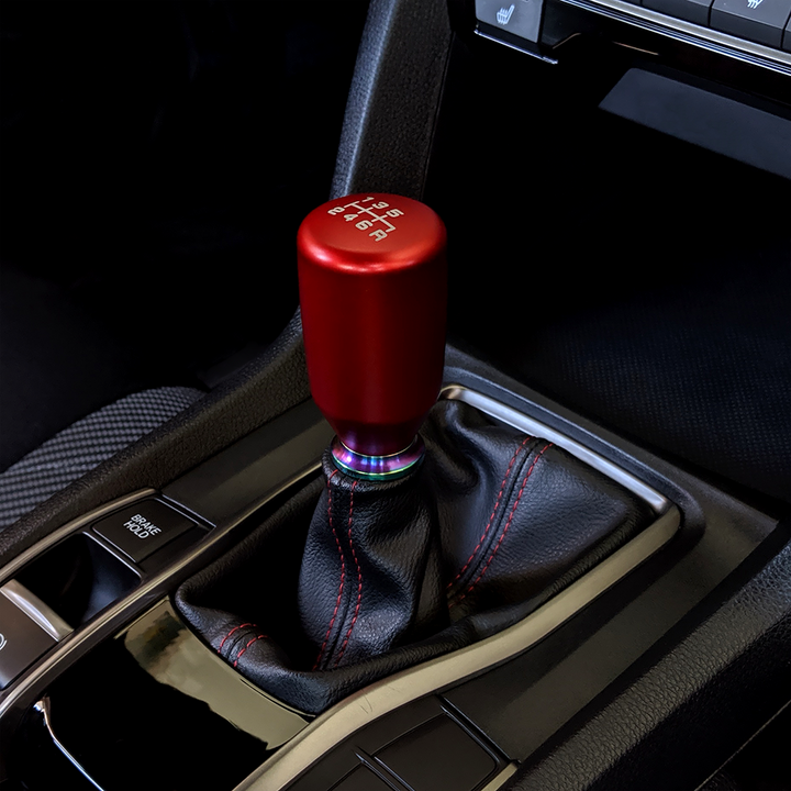 ACUITY ESCO-T6 Shift Knob in Satin Red Anodized Finish