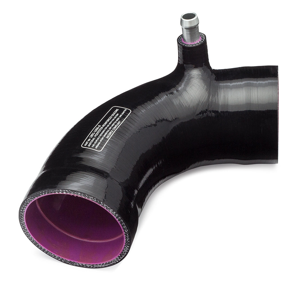 5-ply silicone throttle body coupler with aluminum hose barb for 1891 CURL CONTROL Cold Air Intake system compatible with OEM manifold and ZDX throttle body