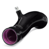 Throttle body coupler made of 5-ply polyester-reinforced silicone with aluminum hose barb for 1891 CURL CONTROL cold air intake system fit for RBC intake manifold and ZDX throttle body
