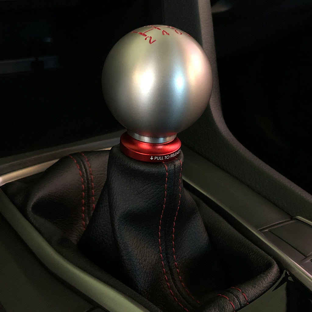 ACUITY Shift Boot Collar Upgrade (Satin Red Aluminum Finish)