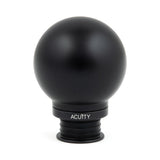 ACUITY POCO Low-Profile Shift Knob in Satin Black Anodized Finish