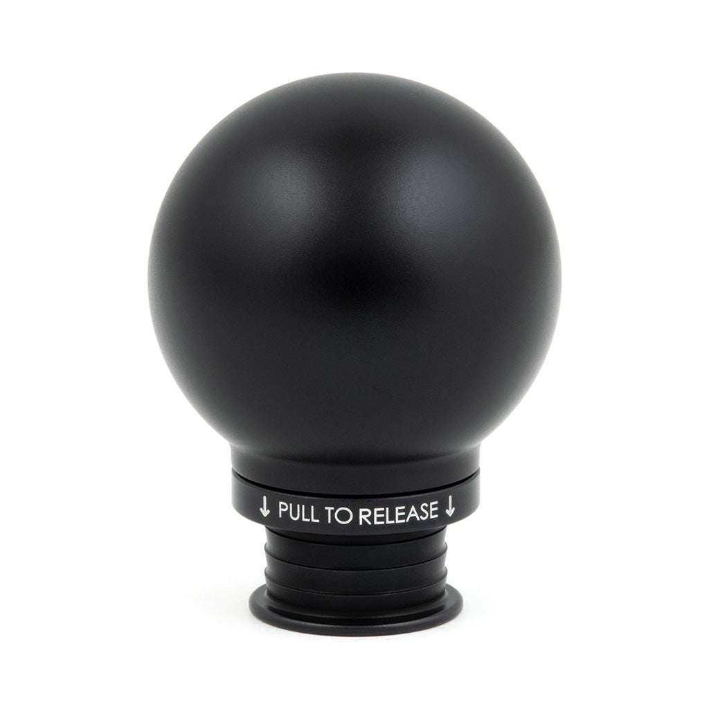 ACUITY POCO Low-Profile Shift Knob in Satin Black Anodized Finish