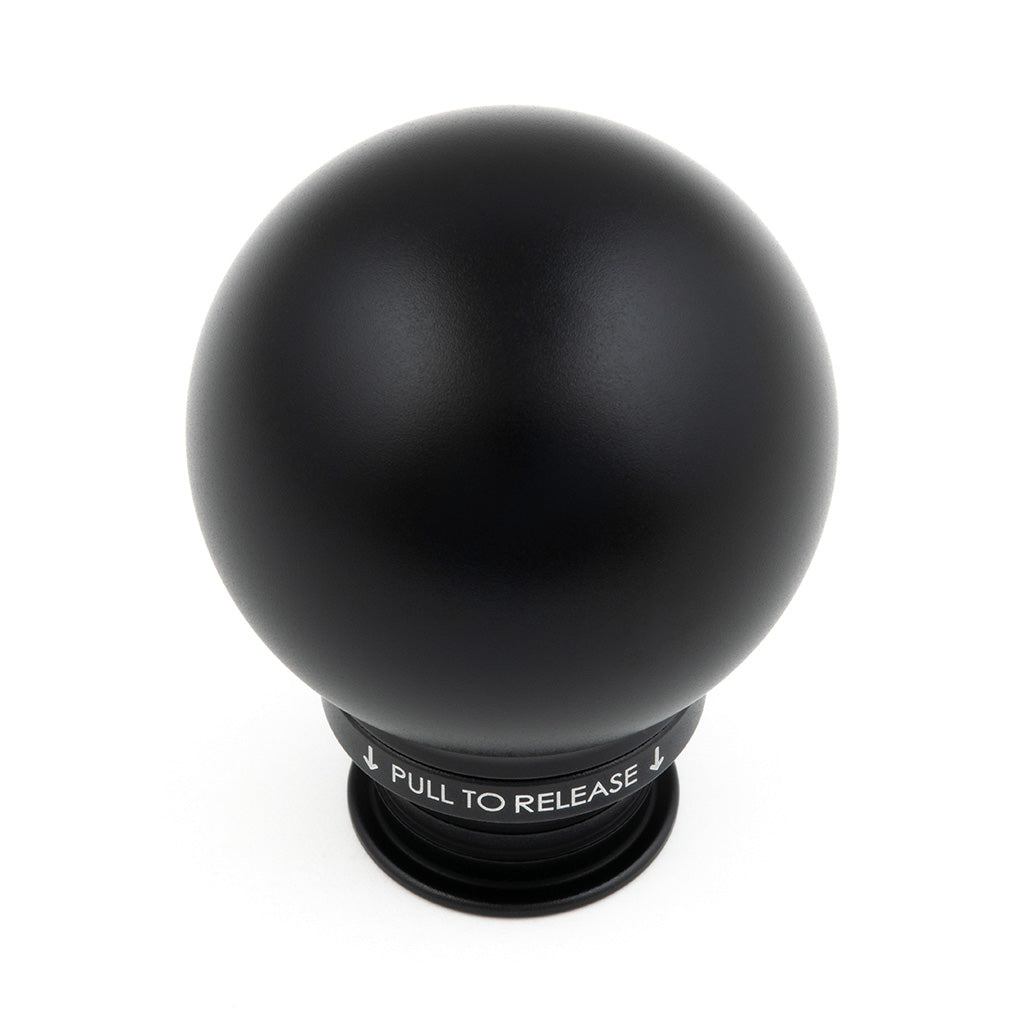 ACUITY POCO Low-Profile Shift Knob in Satin Black Anodized Finish