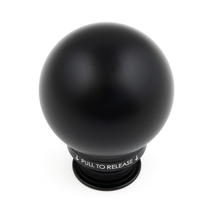ACUITY POCO Low-Profile Shift Knob in Satin Black Anodized Finish