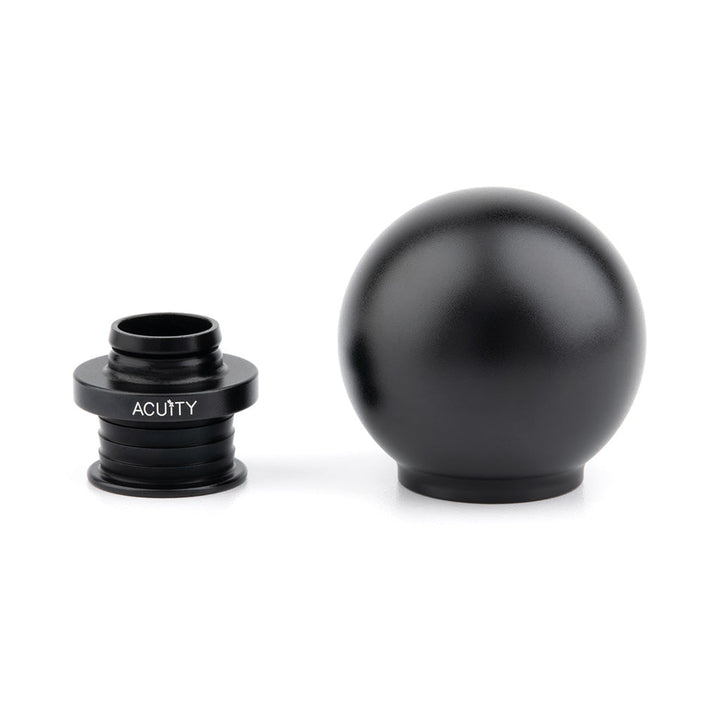 ACUITY POCO Low-Profile Shift Knob in Satin Black Anodized Finish