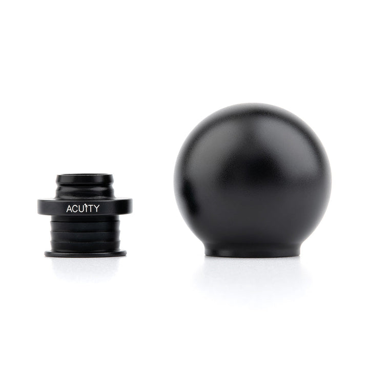 ACUITY POCO Low-Profile Shift Knob in Satin Black Anodized Finish